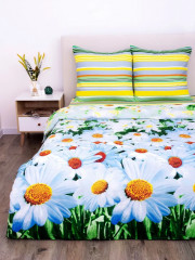 Комплект постельного белья «Ромашковый вальс» - Фото 2