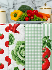 Комплект полотенец кухонных «Summer mix» - Фото 1