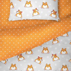 Комплект детского постельного белья «Корги» - Фото 2