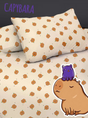 Комплект постельного белья «Капибара» - Фото 11