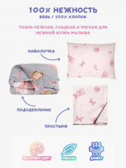 Комплект детского постельного белья «Балерины» - Фото 6