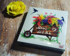 Шоколад молочный «Моей маме» - Фото 2