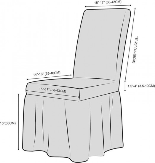 Набор чехлов для стульев универсальных АМ002