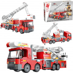 Конструктор «Пожарная машина. Тушение пожара в отеле» - Фото 1