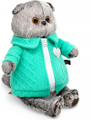 Игрушка мягкая «Басик в куртке с сердечком» - Фото 3