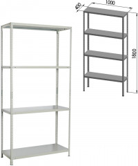 Стеллаж металлический - Фото 1