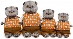 Игрушка мягкая «Басик в трикотажном жилете» - Фото 3