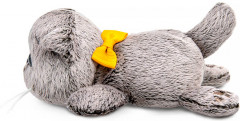 Игрушка мягкая «Басик с бантиком лежачий на липучке» - Фото 2