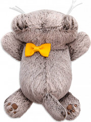 Игрушка мягкая «Басик с бантиком лежачий на липучке» - Фото 3