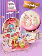 Домик-рюкзак для кукол - Фото 2