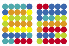 Наклейки-кружочки. Машинка - Фото 3