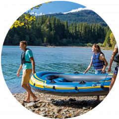 Лодка надувная трехметсная «Challenger 3 set» - Фото 3