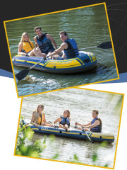 Лодка надувная трехметсная «Challenger 3 set» - Фото 5