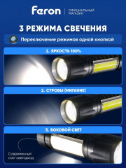 Фонарь ручной TH2408 - Фото 1