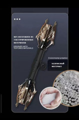 Выдвижной световой меч с двумя лезвиями, подсветкой и звуковыми эффектами - Фото 9