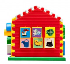 Дидактическая игрушка "Домик" - Фото 1