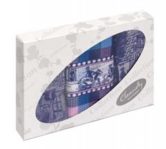 Комплект полотенец пестротканых "Fornello" (Cleanelly Collection, гладкотканое 50х70 - 2 шт., вафельное 50х70 - 1 шт.) в подарочной упаковке - Фото 1