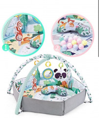 Коврик-манеж трансформер детский - Фото 1