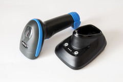 Беспроводной 2d сканер штрих-кода с подставкой порт Farma - Фото 1