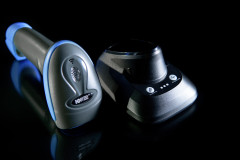 Беспроводной 2d сканер штрих-кода с подставкой порт Farma - Фото 3