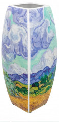Ваза «Пшеничное поле с кипарисами» - Фото 3