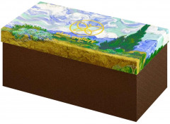 Ваза «Пшеничное поле с кипарисами» - Фото 7