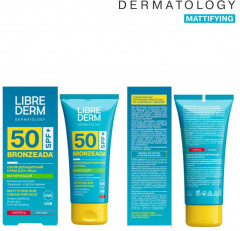Крем для лица солнцезащитный матирующий «Бронзиада» SPF 50 - Фото 10