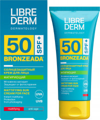 Крем для лица солнцезащитный матирующий «Бронзиада» SPF 50 - Фото 12