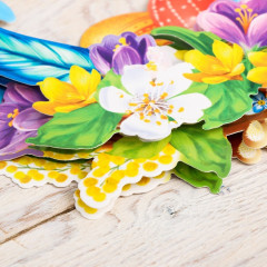 Венок Пасхальный для украшения «Венок из вербы» - Фото 2