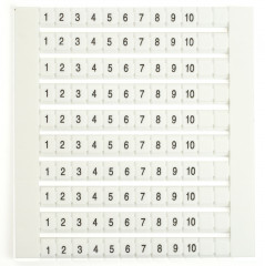 Маркеры для клемм с нумерацией LD556-5 - Фото 1