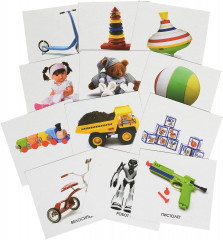 Карточки для развития ребенка «Игрушки» - Фото 1