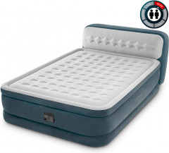 Кровать надувная двуспальная со спинкой и встроенным насосом «Ultra Plush Headboard» - Фото 5