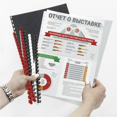 Набор пружин пластиковых для переплета - Фото 6