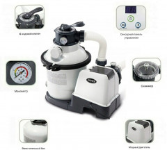 Фильтр-насос песочный для бассейна - Фото 7