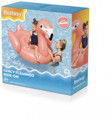 Игрушка-наездник для плавания надувная «Фламинго» - Фото 11
