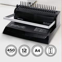 Переплетная машина для пластиковой пружины - Фото 3