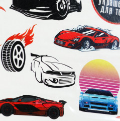 Татуировки переводные «Суперкары» - Фото 1