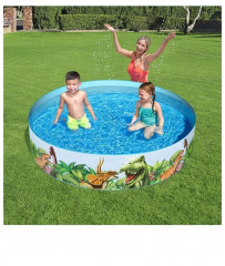 Бассейн надувной детский «Динозавр» - Фото 2