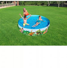 Бассейн надувной детский «Динозавр» - Фото 5