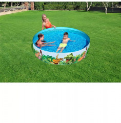 Бассейн надувной детский «Динозавр» - Фото 6