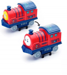 Железная дорога со звуком и переносным чемоданом «Мой город» - Фото 2