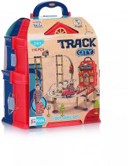 Железная дорога со звуком и переносным чемоданом «Мой город» - Фото 6