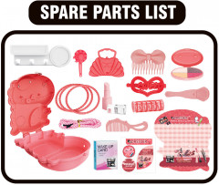 Набор-сумочка с аксуссуарами игровой для девочек «Dinosaur Diy Satchel» - Фото 2