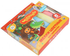 Набор мелков цветных «Чебурашка» - Фото 1