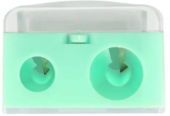 Точилка для косметических карандашей двойная - Фото 3