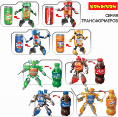 Трансформер «Бутылка-робот. Самурай» - Фото 6