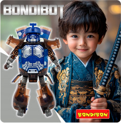 Трансформер «Бутылка-робот. Самурай» - Фото 8