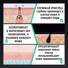 Полоски для очищения носа с бамбуковым углем - Фото 5