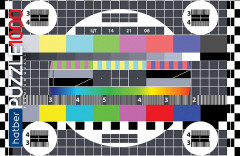 Пазл «Настроечная таблица центрального телевидения» - Фото 1