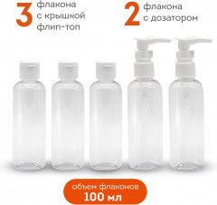 Дорожный набор флаконов - Фото 4